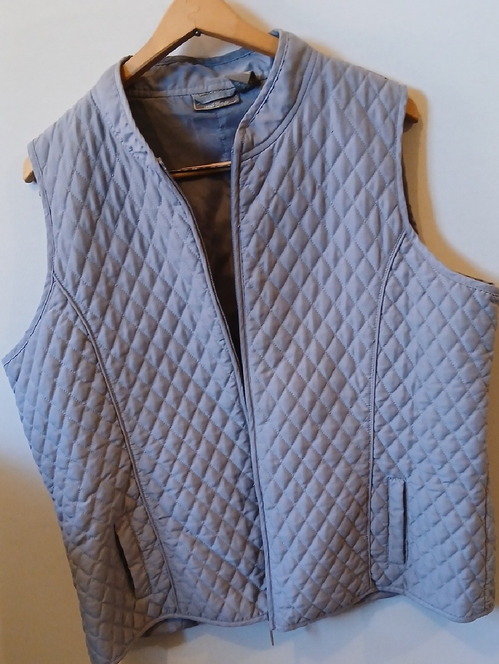 Jane Ashley Gray XL Quilted Jacket